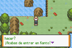 Cruce de la frontera de Kanto